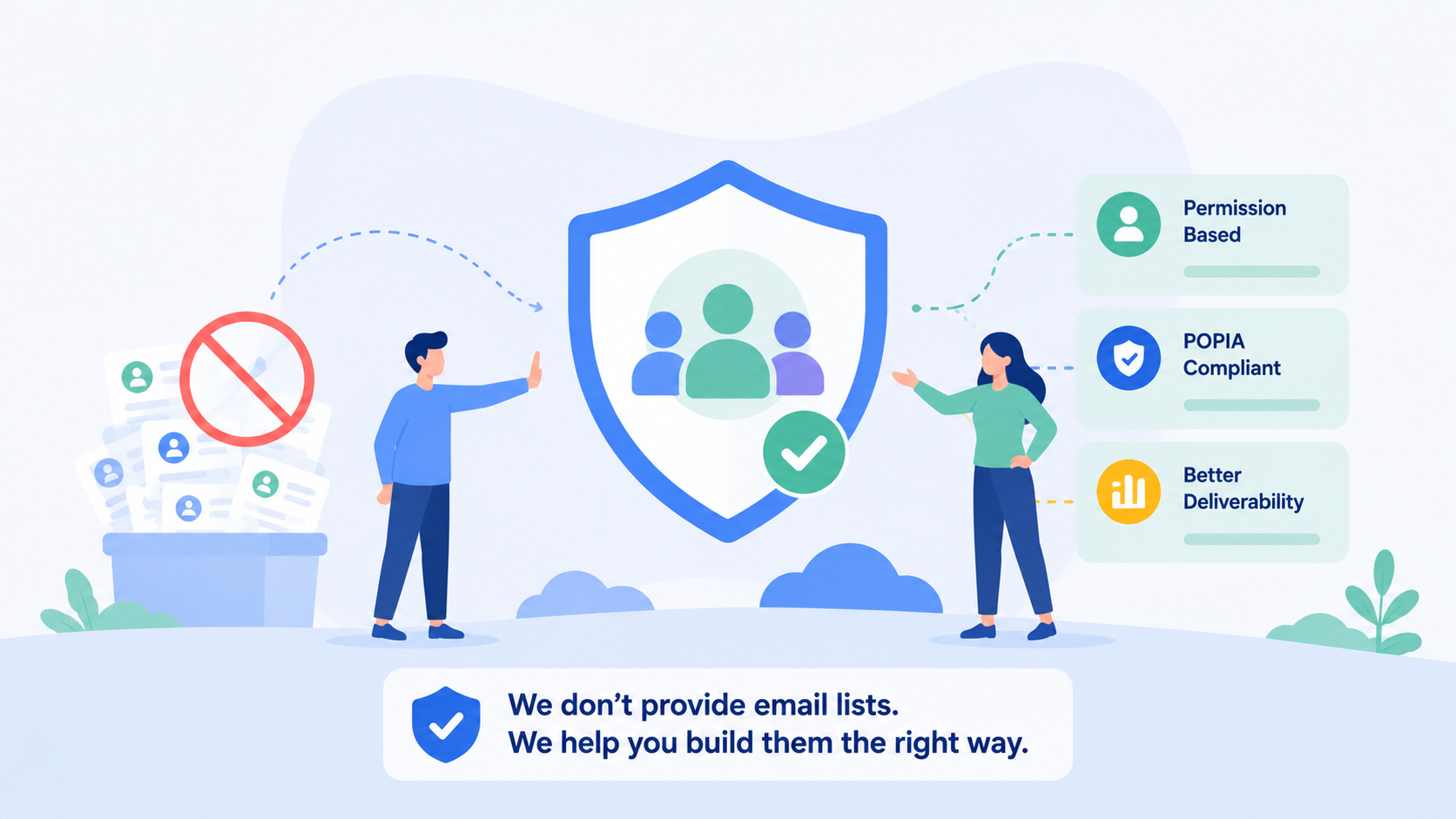 Why BulkMail Does Not Provide Email Lists